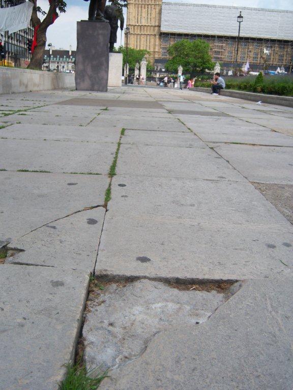 damaged pavement area 2