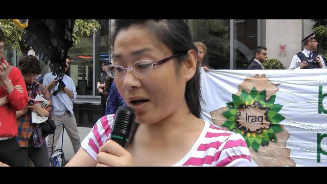 Witness gives their account - China