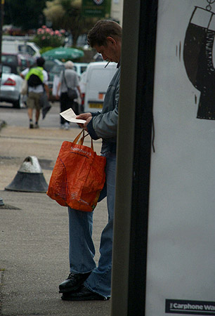 Waiting for a Bus, Waiting for Peace.