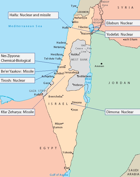 Israel's weapons of mass destruction