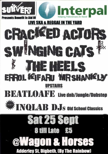 All proceeds to Interpal www.interpal.org