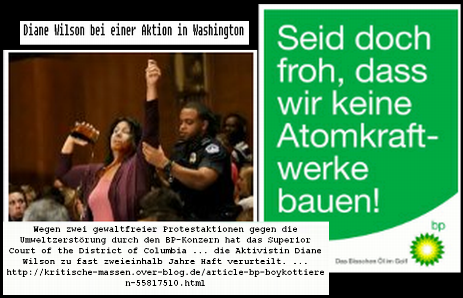 Diane Wilson against BP !!!