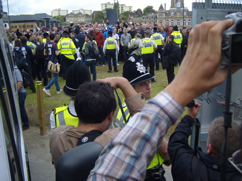 EDL pen in Bradford 28.08.2010