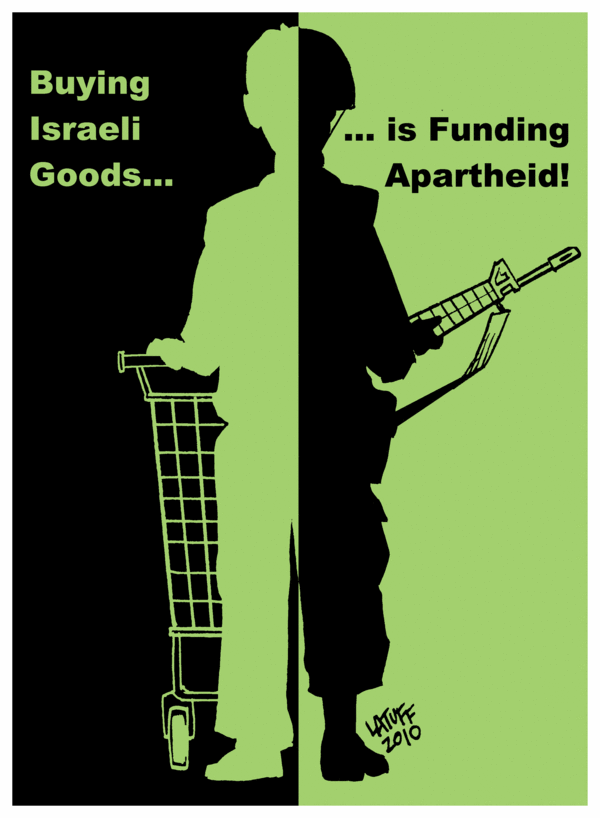 Buying Israeli Goods is Funding Apartheid