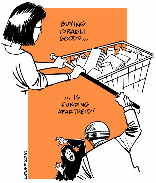 Buying Israeli Goods is Funding Apartheid
