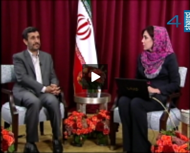 Soraya Sepahpour-Ulrich interviews President Ahmadinejad