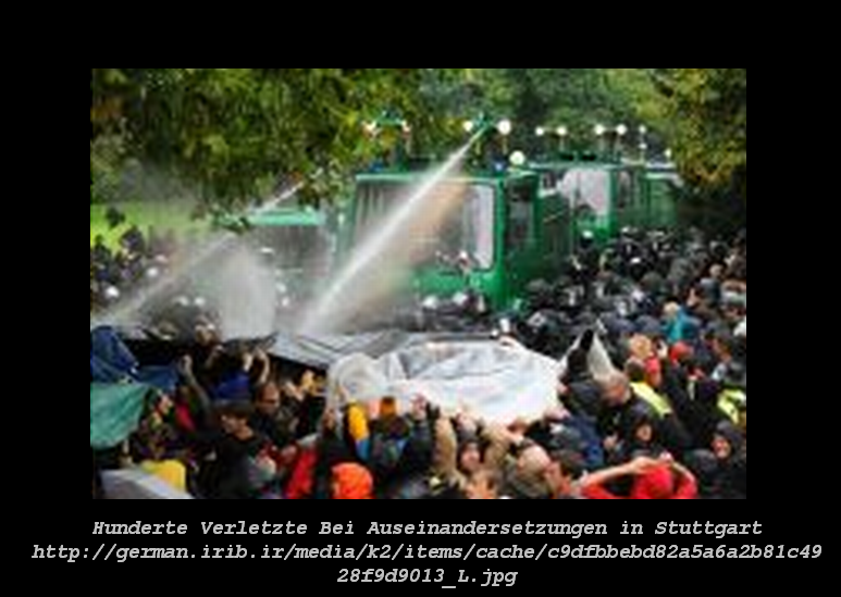 Stuttgart 100+ Verletzte Demonstrantinnen