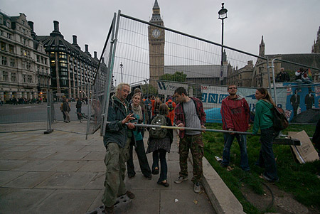 Breaching the Fencing.