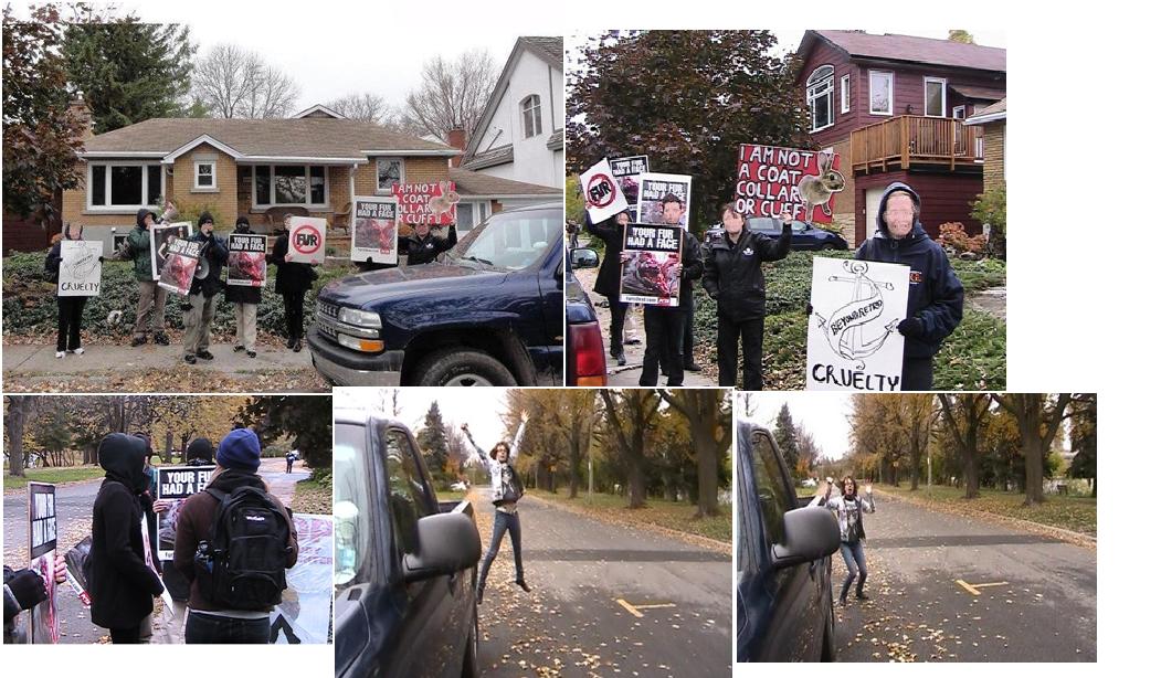 Demo at the Bethell's