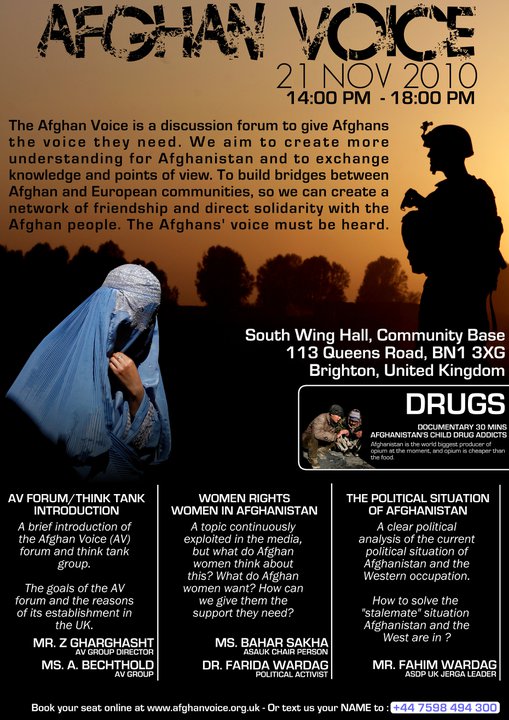 afghan voice forum day