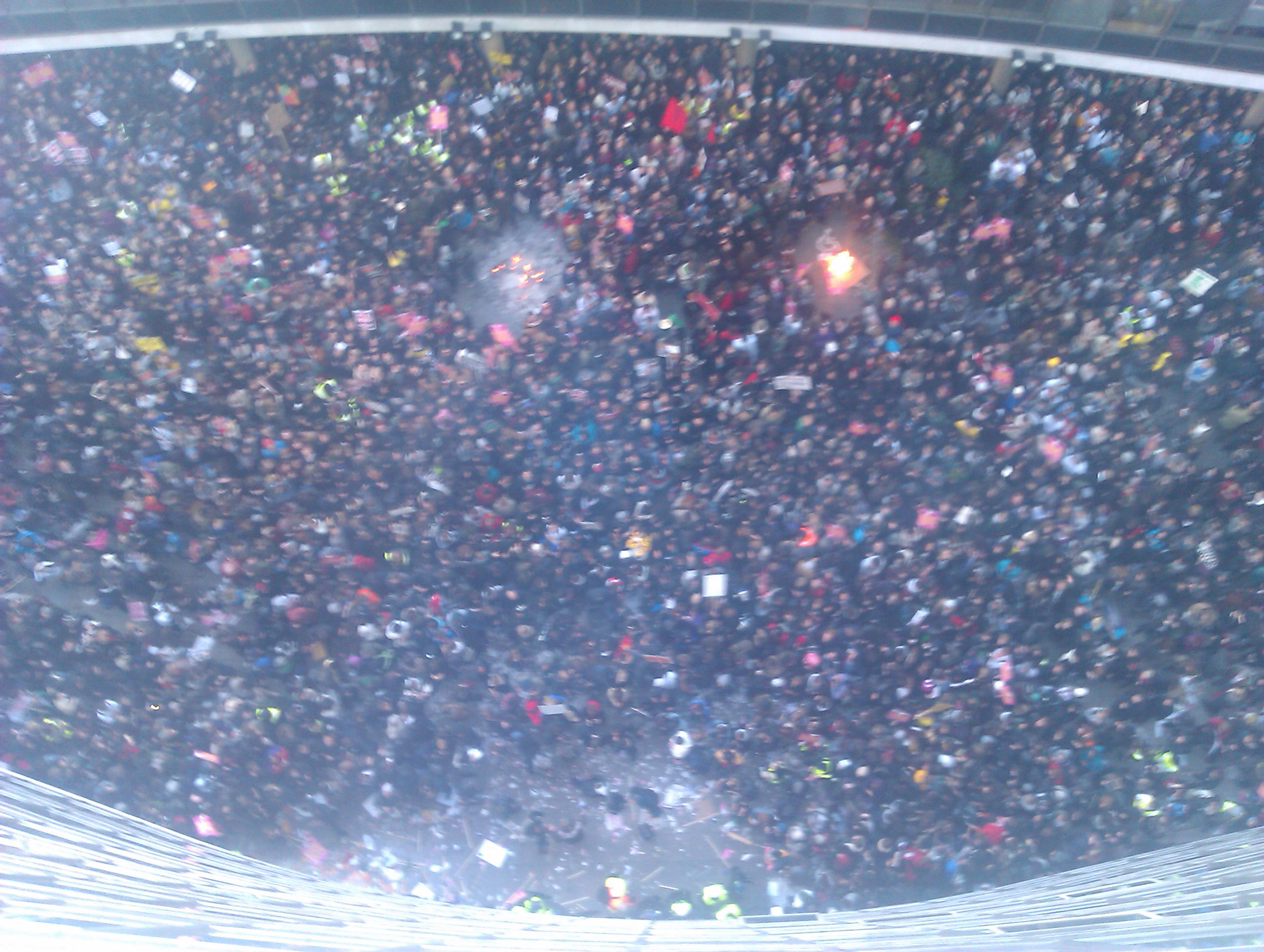 view from the rooftop