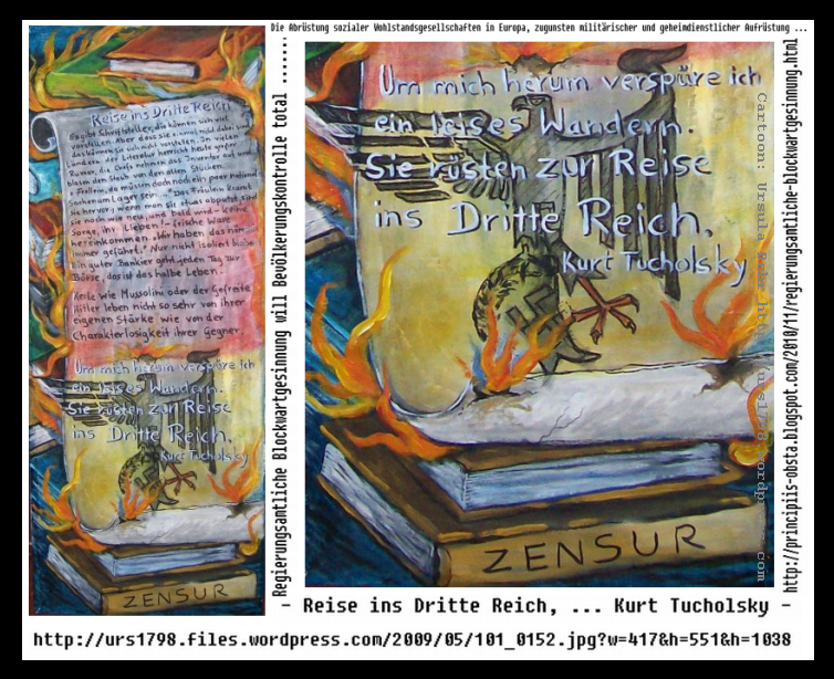Kurt Tucholsky - Reise ins 3.Reich ....