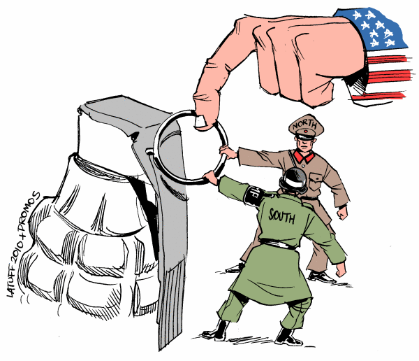 US "helping hand" to Koreas' crisis