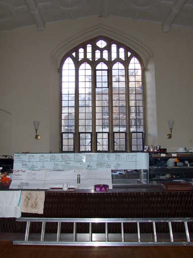 Timetable, kitchen - and Ladder?