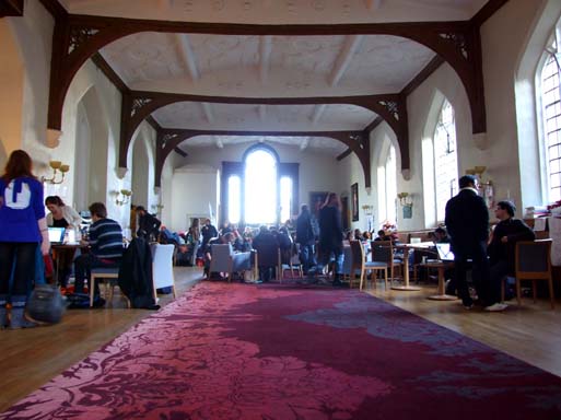 Palatial surroundings indeed!