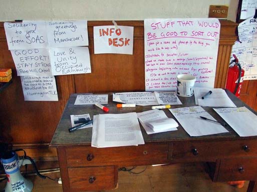 Who says students aren't organised?