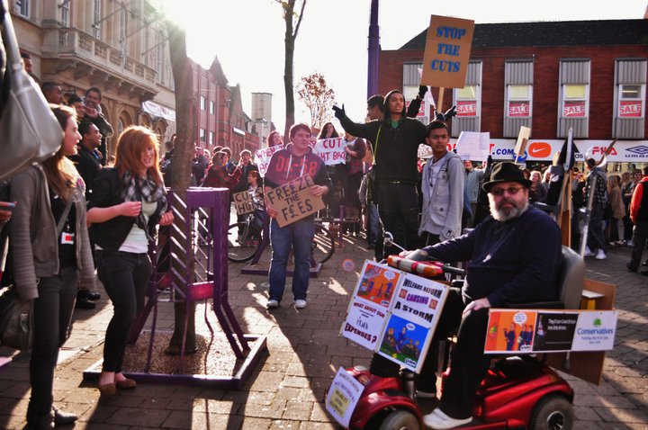 My protest Pimped ride.