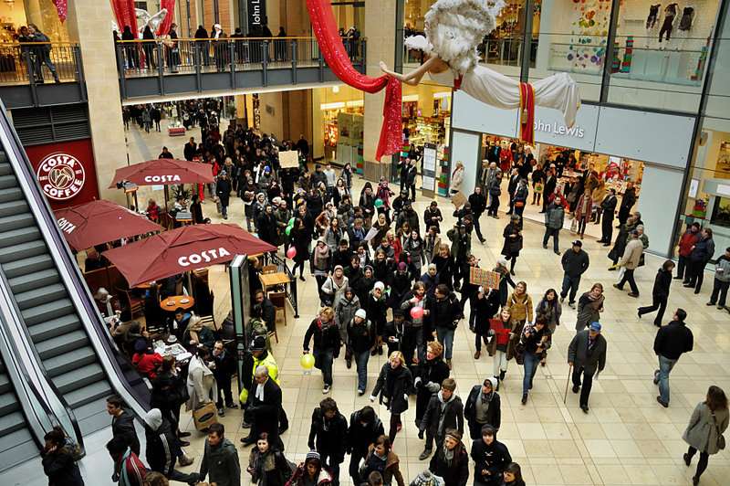 Inside the Grand Arcade