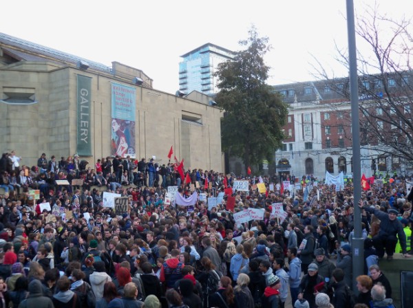Outside the Art Gallery