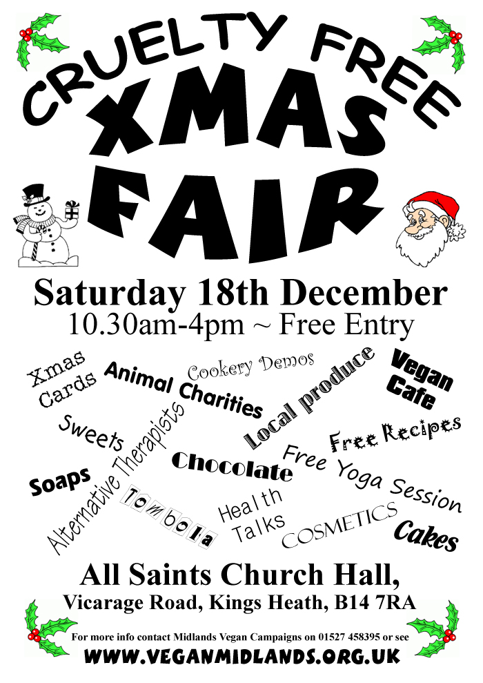 Please help to promote the event, display some posters/leaflets