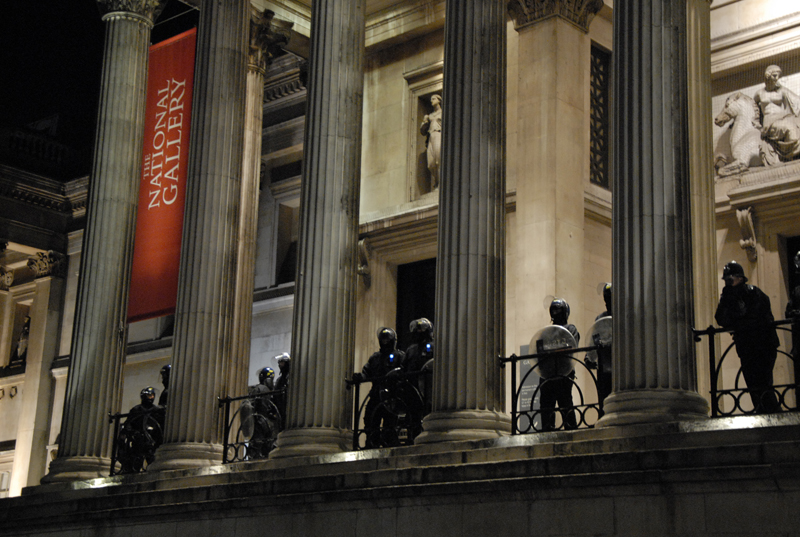 National Gallery Under Guard