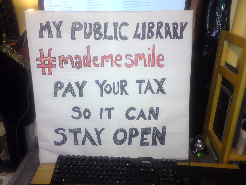 My Public Library Pay Your Tax So It Can Stay Open