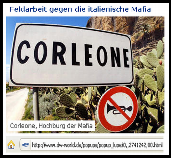 Corleone - Hochburg der Mafia