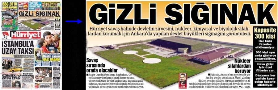 Hurriyet, 26 December 2010