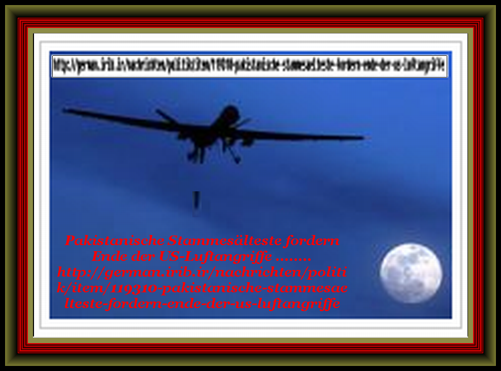 Pakistan: Stoppt US-Luftangriffe