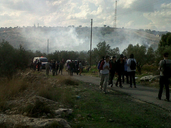 30-50 soldiers crossed. Massive amount of gas. Maybe more than last week