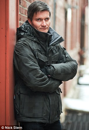 Mark Kennedy outside his American safehouse