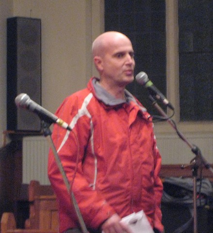 Stephen Hancock, poet F1 11 Poughshares Prisoner, Engand '91