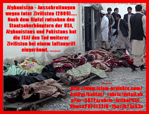 Afghanistan - TOTE ZIVILISTEN