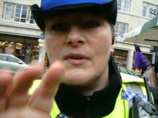 PCSO 'I'll prosecute you' Diana Neill
