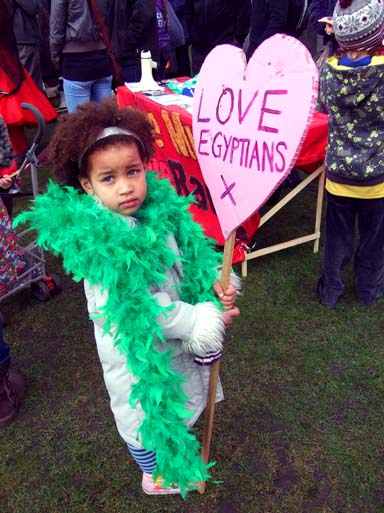 Walking like an Egyptian...