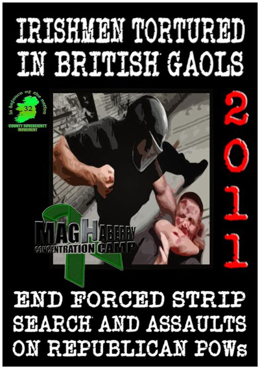 BRUTALITY AGAINST IRISH POLITICAL PRISONERS BY BRITAIN