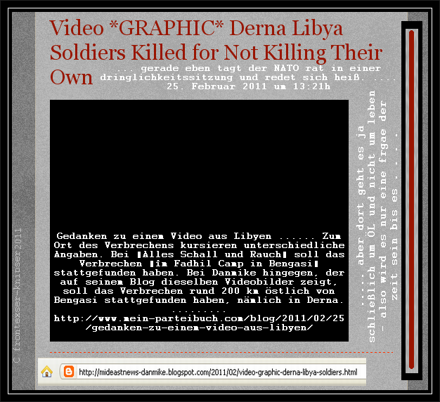 es geht um öl - nicht um LEBEN