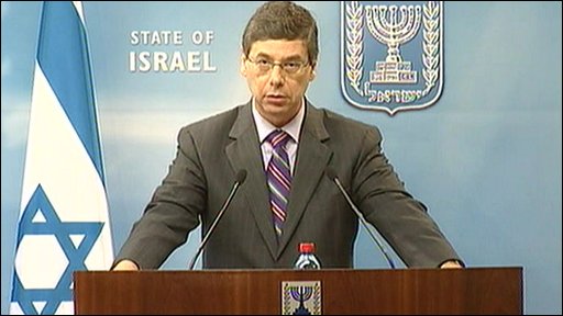Israeli Deputy Foreign Minister Danny Ayalon