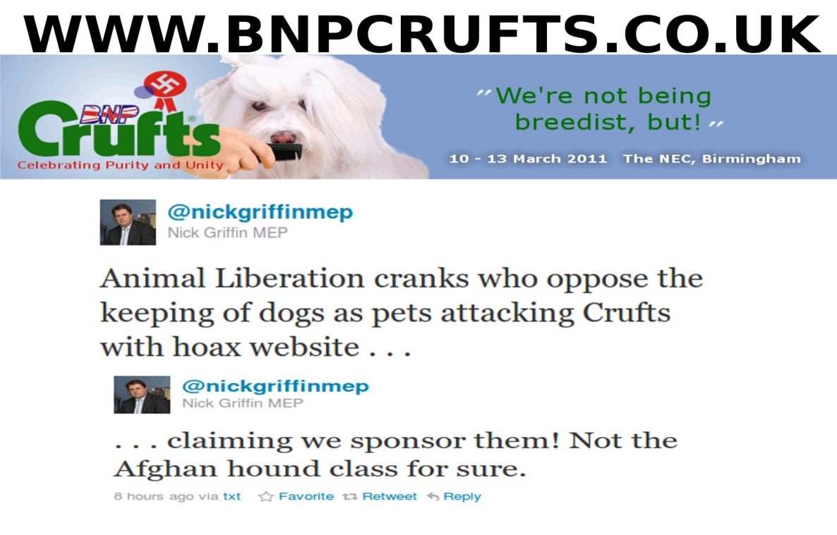 Nick Griffins Twitter response