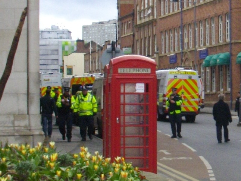 Riot vans on Trippet Lane 2