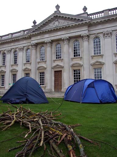 Senate House... a tinderbox for dissent.