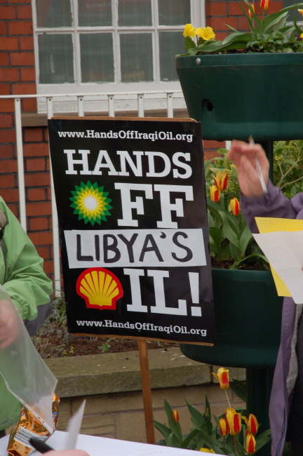hands off libya's oil