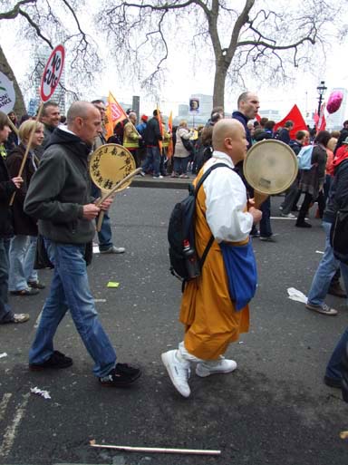 Even Hare Krishnas were there...