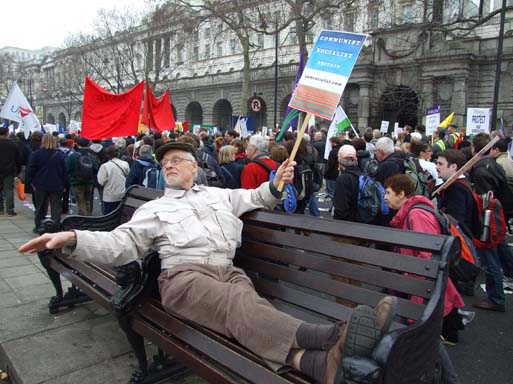 Some people took it more easily than others...