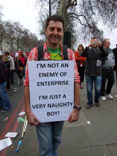 A very naughty boy, apparently. More pictures to follow soon.