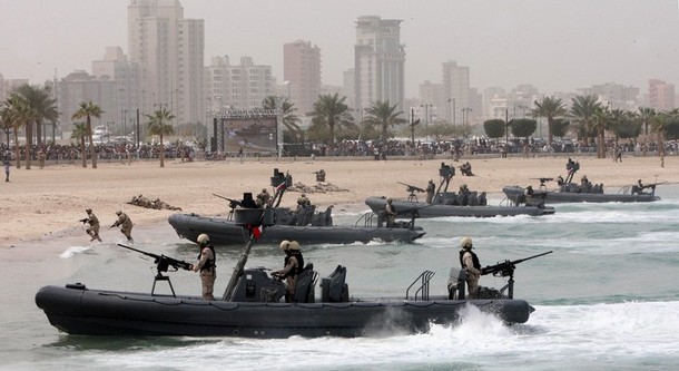 A military show by Kuwaiti Army marked the 20th anniversary of the 1990 Gulf War