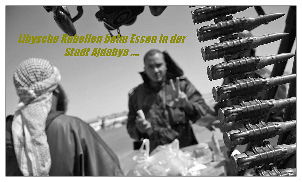 Libische Rebellen - Ajdabya