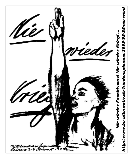 Nie wieder Krieg !