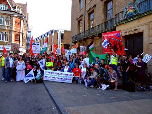 Photo op, not arranged by me!