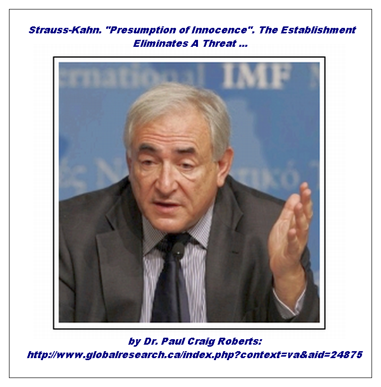 Stauss-Kahn - PRESUMPTION